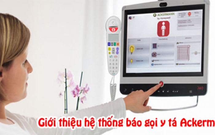Hệ thống báo gọi y tá Ackermann - Giải pháp cho bệnh viện của bạn